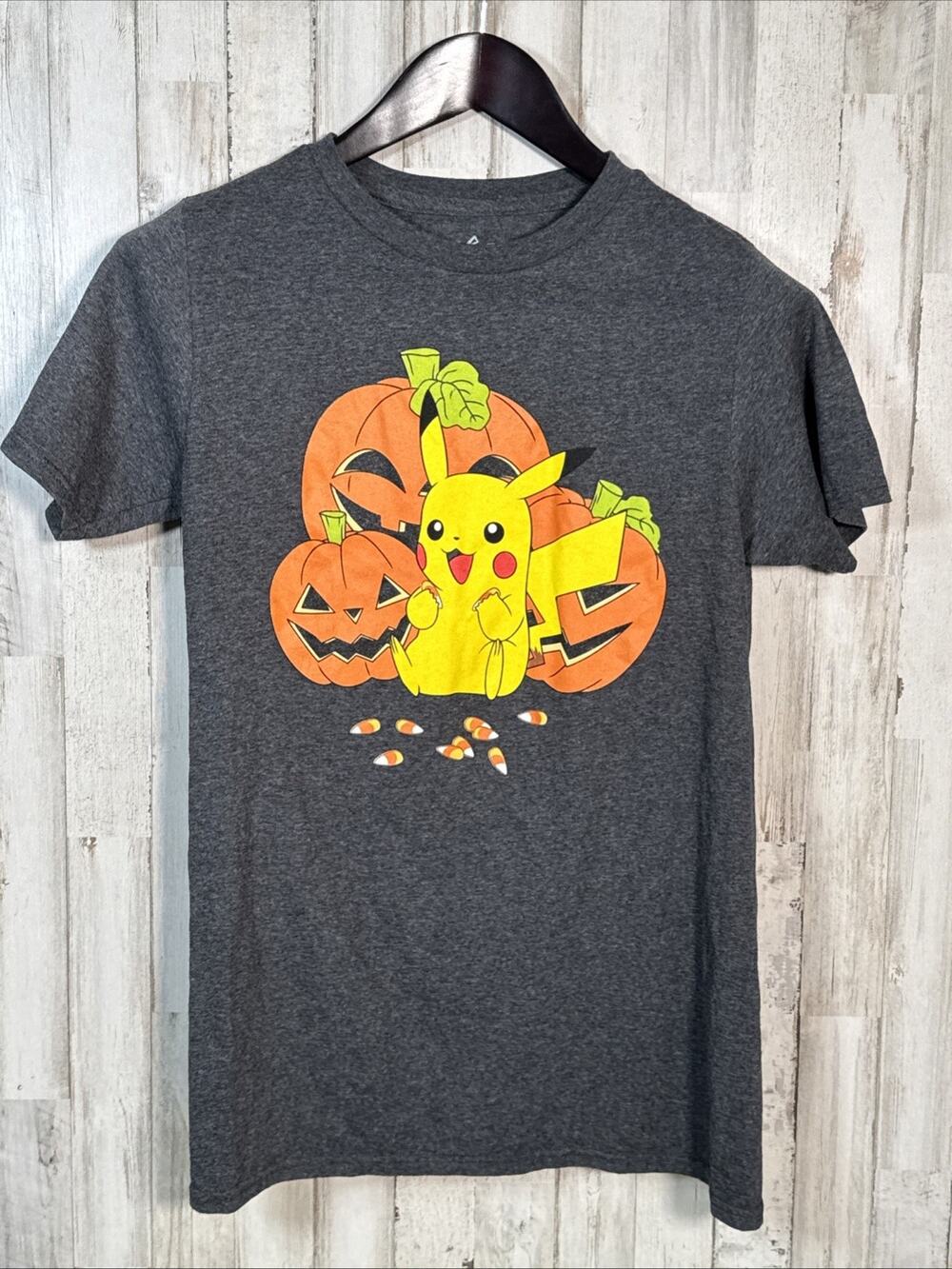 Pokemon Pikachu Halloween Shirt Juniors XL